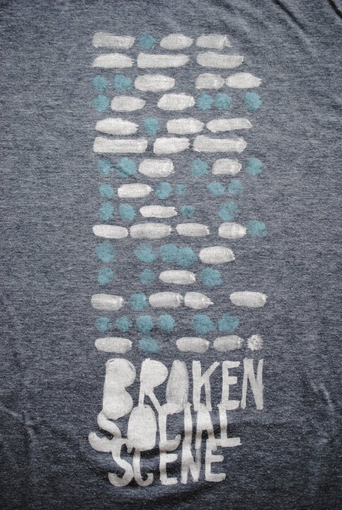 Broken Social Scene concert t-shirt