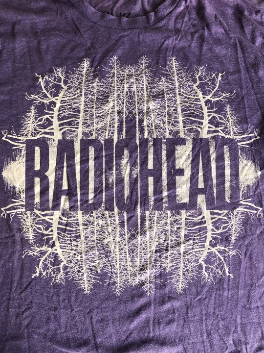 Bootleg Radiohead concert shirt