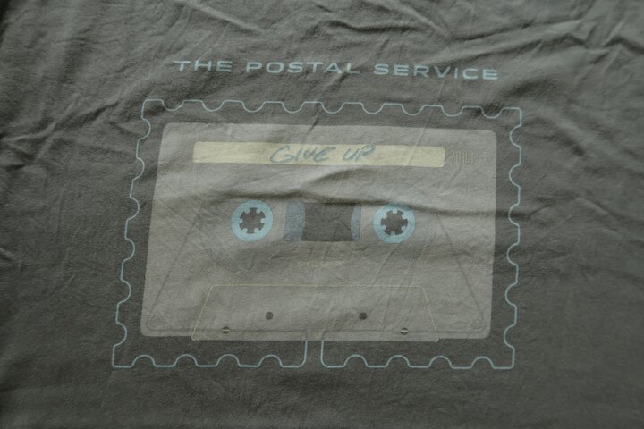 The Postal Service Give Up shirt, front